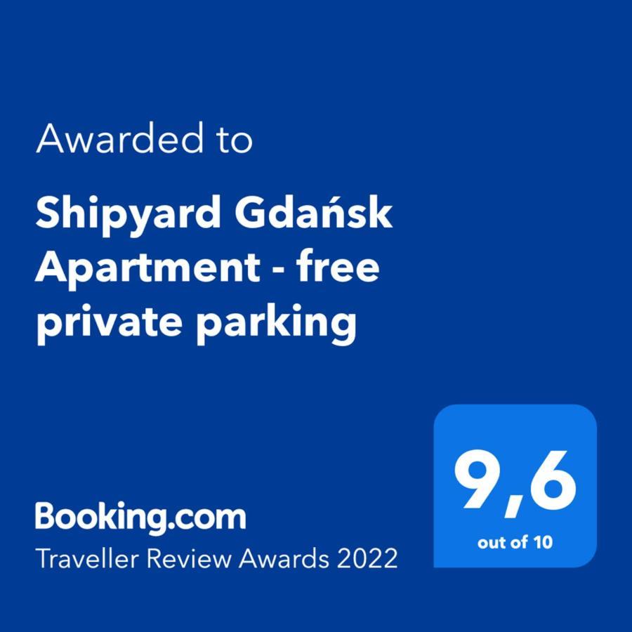 Shipyard Gdansk Apartment - Free Private Parking ภายนอก รูปภาพ